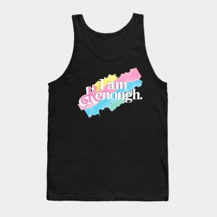 I Am Kenough Rainbow Tank Top